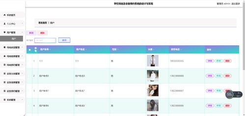基于node.js的学校场地及设备预约系统的设计与实现